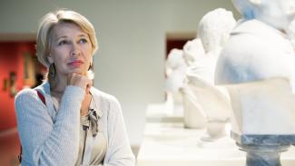 Woman thinking